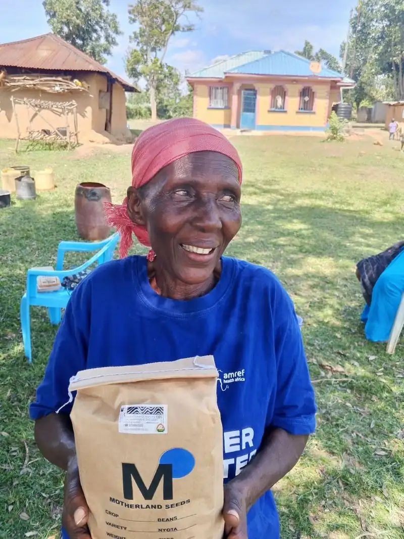 Aus der Bauerngemeinschaft von MOTHERLAND: zertifiziertes Nyota-Bohnensaatgut, Siaya County