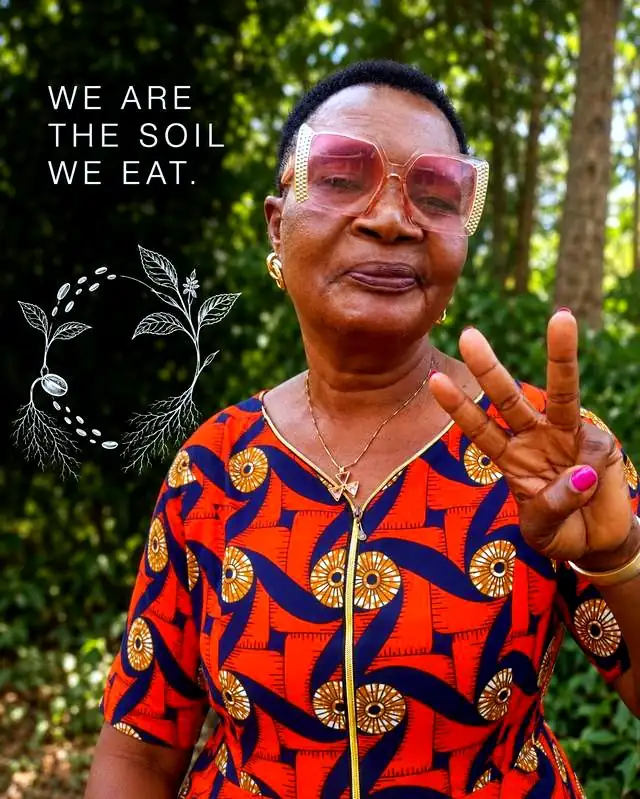 Porträt aus der Kampagne We are the soil we eat, Siaya County