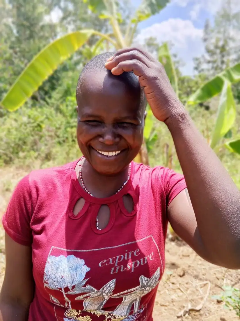 Liz Akinyi, Bäuerin, Siaya County, Kenia