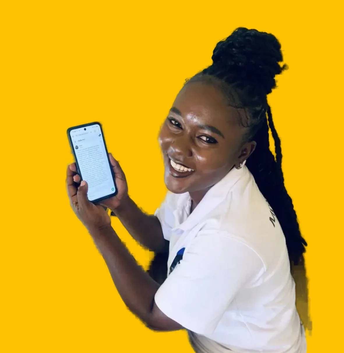 Lima, MOTHERLAND's WhatsApp advisor for farmers