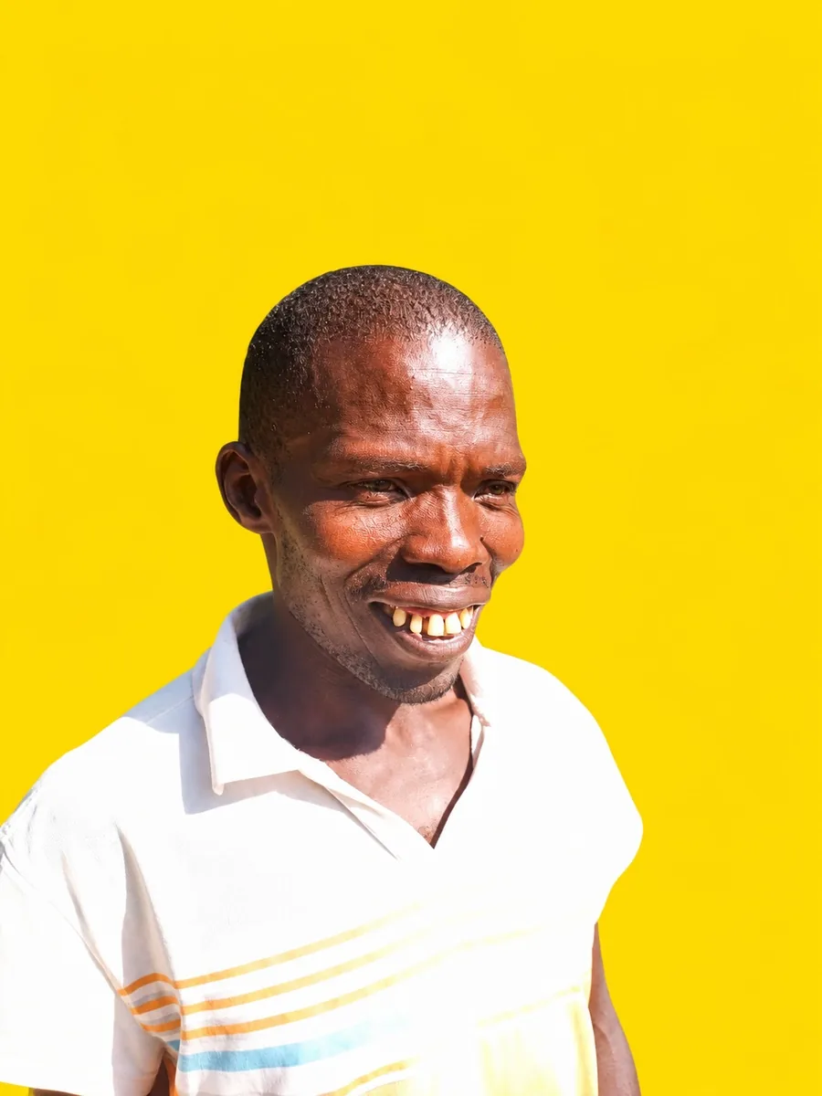 William Otieno, Bauer, Siaya County, Kenia